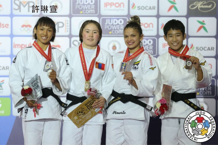 本校柔道隊競技一許琳宣榮獲2019年世界青年(U21)柔道錦標賽女子-52公斤級銀牌