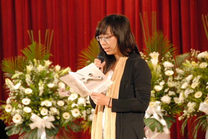 101級幼教系王貞荃分享對簡老師的追憶